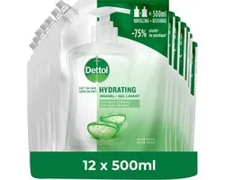Dettol Recharge Aloe Vera Hydratant 500ML x 12