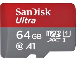 Sandisk Western Digital SDSQUAB-064G-GN6MA mémoire flash 64 Go MicroSDXC UHS-I Classe 10