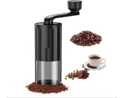 Moulin à café portable – 1 pièce moulin à café manuel – moulin à café manuel réglable externe – adapté pour Aeropress, pour-over et cafetière moka.