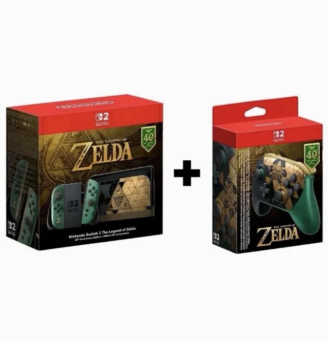 Nintendo Switch 2  + controller The Legend Of Zelda Edition ✅PRE ORDER