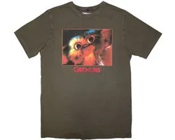 Gremlins - Gizmo Photo Heren Tshirt - S - Groen