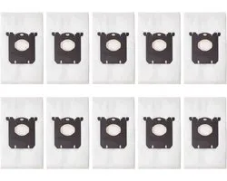 Convient pour Ecovacs robotic vacuum cleaner dust bags, Convient pour T50/X8 Pro/X9/T80 automatic dust collection consumables, contenant 10 sacs à poussière.