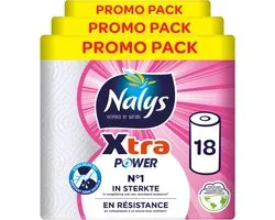 Nalys Xtra Power keukenpapier, 18 rollen