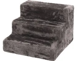 Flamingo - Flamingo Easy Step - Trap Honden - Hondentrap Easy Step Grijs 41x43x30cm - 1st - 125968 - 1st - 1pce