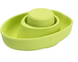 PlanToys Houten Speelgoed Bateau Convertible en Caoutchouc Vert Pastel