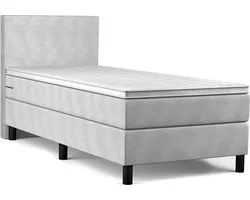 Boxspring Basic 90x200 Grey - Free Top Mattress