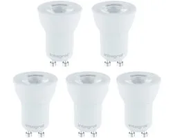 5 Pack - 35mm GU10 Led Spot 2.8W - 270 Lumen - 2700K Warm Wit