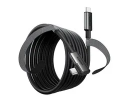 Ugreen - haakse - kabel USB Type C - USB Type C voor 60W opladen / datatransmissie met ondersteuning voor VR-bril - (bijv. - Oculus - Quest - 2) - 5m - zwart - (US551)
