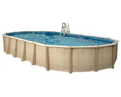 Interline Century ovale 6,10x3,60 m Forfait Deluxe