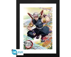 Tirage Art Demon Slayer Tengen 30x40 cm (cadre compris)