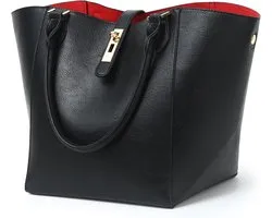 sqlp Bags ladies leather large shopper large handbags bag student school bag work handbags - ShopVlot