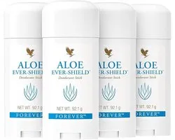 Forever Aloe Ever Shield Deodorant stick, 92,1 g x 4 Pack