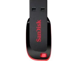 SanDisk Cruzer Blade | 128 GB | USB 2.0A - USB Sick