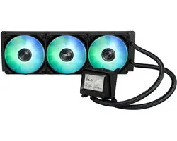 ASUS MAX GAMING LC 360 ARGB LCD - Refroidissement CPU - radiateur 360 mm (3 ventilateurs 120 mm) - Socket 1700, 1851, AM4, AM5