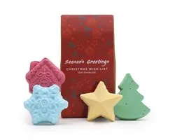 Ancient Wisdom - Lichaammassage geschenkset - multicolor badbom met essentiële oliën - cadeaupakket - wellness - ontspanning - zelfzorg - aromatherapie - badaccessoires - badproducten