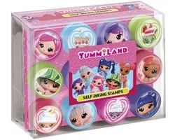 Tampons auto-encreurs Yummiland Totum 12 pièces - jouet créatif pour filles à partir de 3 ans tamponnage création