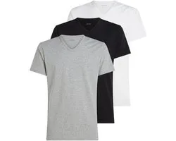 Calvin Klein SS V-neck T-shirts Heren (3-pack) - Maat M