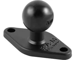 B-Kogel (25 mm) Diamant Basis Aluminium - RAM-B-238U