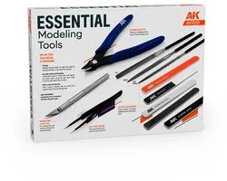 AK Interactive AK9559 Essential Modeling Tools – 11-delige Modelbouw Gereedschapset