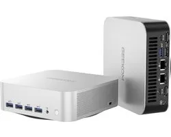 ​​GEEKOM Mini PC A8 Max – AMD Ryzen 7 8745HS (8 kernen / 16 threads, tot 4.9 GHz) | 2.5Gbps Dual-LAN | 16GB DDR5 + 1TB SSD | Mini Gaming PC | Windows 11 Pro | WiFi 6E | BT 5.2 | USB4 | 8K UHD – ​8K,Mini PC met,Mini Computer,Game PC,pc voor games e