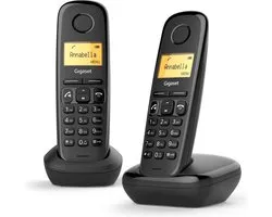 Gigaset A270 - Duo DECT telefoon - Zwart