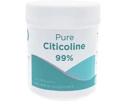 CITICOLINE - CDP Choline - Puur 99% poeder onafhankelijke getest op zuiverheid - incl. maatlepel - Hersen supplement - concentratie & focus