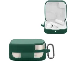 Silicone Protective Case for CMF by Nothing Buds 2 Plus Full Body Protection Carabiner Cover Shockproof - ShopVlot