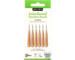 The Humble Co Interdental borstel 0.80 mm groen 6 stuks