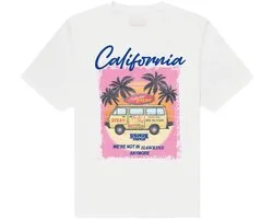 Stranger things - California Heren Tshirt - M - Wit