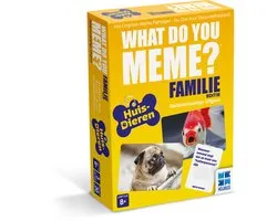 Megableu What Do You Meme? Huisdieren - Hilarisch Kaartspel voor Dierenliefhebbers - Nederlandstalig Partyspel - Vanaf 8 Jaar - Memes met Huisdieren