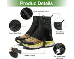 Unisex Sandproof Low Gamaschen voor Trailrunning - Ademend, Lichtgewicht en Duurzaam