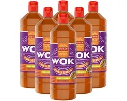 Go-tan - Woksaus Chilli Garlic - 6x 1ltr