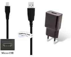OneOne 2A lader + 1,8m standaard Micro USB kabel. Universele oplader adapter past op Samsung Galaxy On7 Pro, On8, S i9000, S Plus, Ace, Champ, Chat, Corby, Mega, Metro, Grand, Instinct, Omnia, Fame