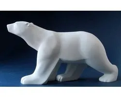 Pompon Ours Blanc polar bear ijsbeer wit