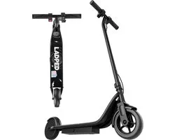 LADPED LP65 Elektrische Kinderstep – 250W Motor, Tot 14 km/u, 16 km Actieradius, 3 Snelheidsstanden, 6,5 Inch Massieve Banden, Veilig en Opvouwbaar-Zwart