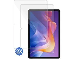 2x TechNow Screenprotector geschikt voor Xiaomi Redmi Pad 2 Screenprotector - Gehard Glas - Rounded - Proteqt+
