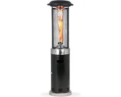 Bali Outdoors Inferno Chauffe-Patio Flameheater Acier Inoxydable et Noir