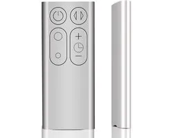 vervangingsset voor afstandsbediening voor Dyson ventilator AM11 TP01 TP00, Onderdeel Nr. 9965824-06 965824-07, Zilver