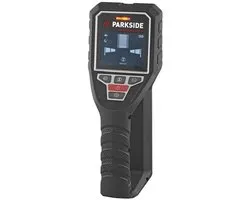 PARKSIDE PERFORMANCE® Kabelzoeker - Leidingzoeker - Kabeldetector - Meetnauwkeurigheid: ± 10 mm - Max. detectiediepte: Metaal 120 mm / Hout 38 mm / Stroomleidingen 60 mm - Voor het controleren van wanden, plafonds en vloeren voor het boren