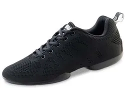 Baskets de danse Anna Kern Suny 120 pour femmes - Baskets de salsa - Baskets de Danse - Semelle fendue - Danse de salon, Salsa, Latin, Danse de salon, Jazz - SUNY - Zwart - 37 1/3