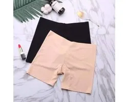 Wow Peach Shapewear Short Nude Maat XLarge | 1 stuk | Corrigerend Ondergroed | Shaping Broek | Bikershort |Seamless Broek | Seamless Ondergoed | Seamless Short |Comfort Short |Short voor onder jurk |Second Skin