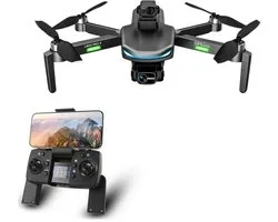 LUXWALLET OMEGA X DODGE - 45 km/h - Drone GPS - Capteur d'évitement d'obstacles - FPV WiFi 5Ghz - Micro SD - 2x Caméra - Cardan 3 axes