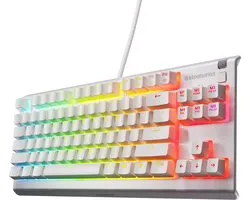 SteelSeries Apex 3 TKL - Bedraad Gaming Toetsenbord - FR AZERTY - Wit