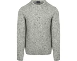 Pull adapté Donnegal Tweed Eco Wool Grijs - Taille M - Homme - Pull