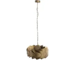 PTMD Arix Hanglamp - 52 x 52 x 26 cm - Metaal - Goud