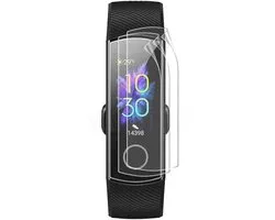 3 displaybeschermfolies voor Huawei Honor Band 5 / Honor Band 4, displaybeschermfolie gemaakt van zacht TPU voor Huawei Honor Band 5, transparant