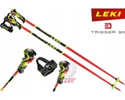 LEKI WorldCup Lite SL 3D Bâtons de ski de slalom 115 cm