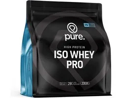 Pure. Iso Whey Pro - naturel - 2000gr - whey eiwit isolaat - eiwitshake - koolhydraatarm