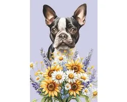 Boston Terrier, American Gentlemen Dog Notebook Gift for the Boston terrier fan!: 6 x 9 College Ruled Notebook 120 Pages