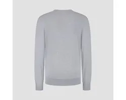 MERSO V-Hals – Merino Trui – 100% Merino Wol – Moonstone Grey